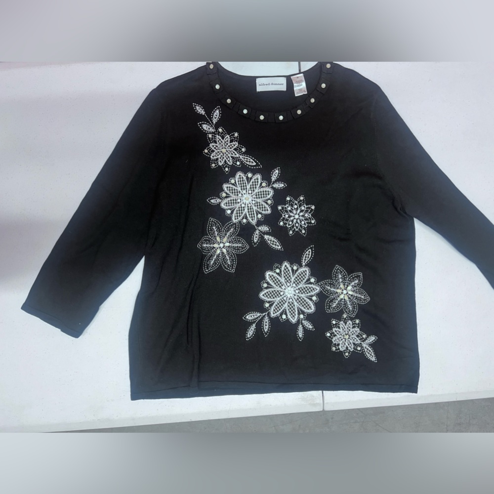 Ladies beaded Sweater.